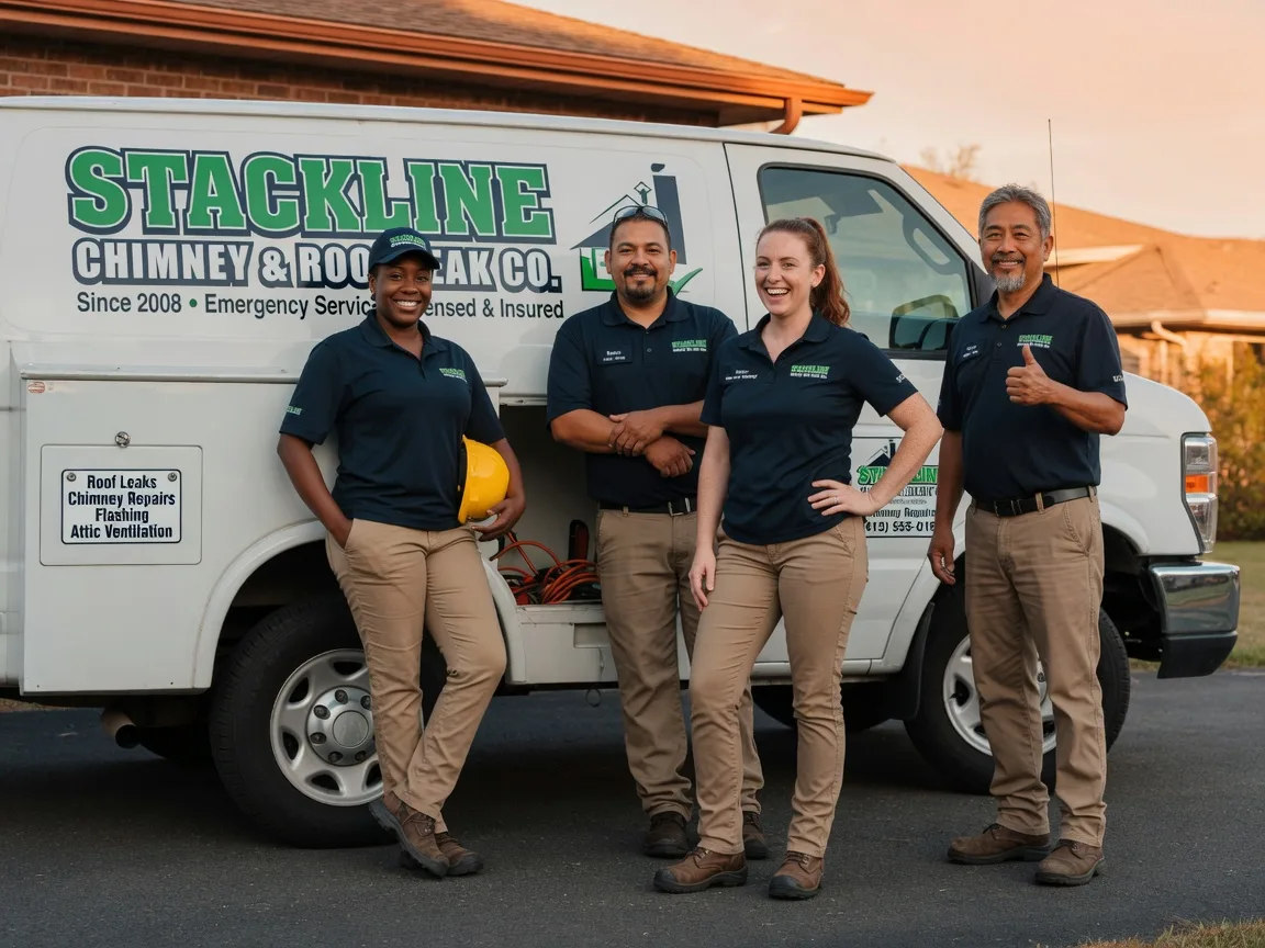 Chimney flashing repair company in Marlin, TX
